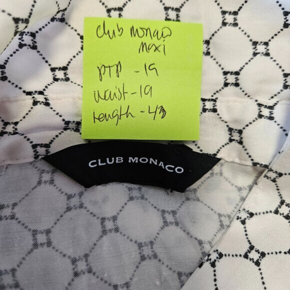 CLUB MONACO Dress Maxi - Picture 10 of 11